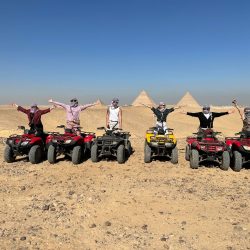 Quad Bike Ride In The Pyramids Desert
