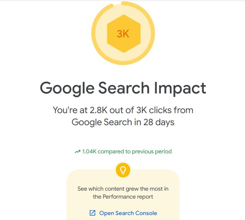 Kenzly Search Impact