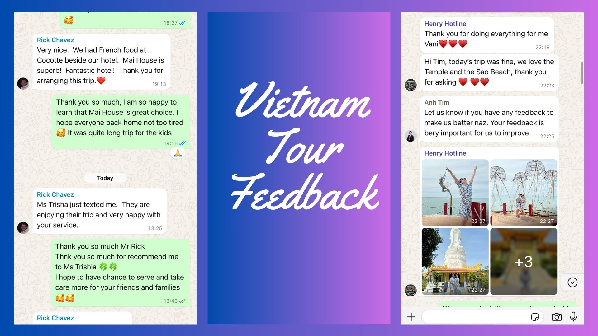 Vietnam Tour Feedback