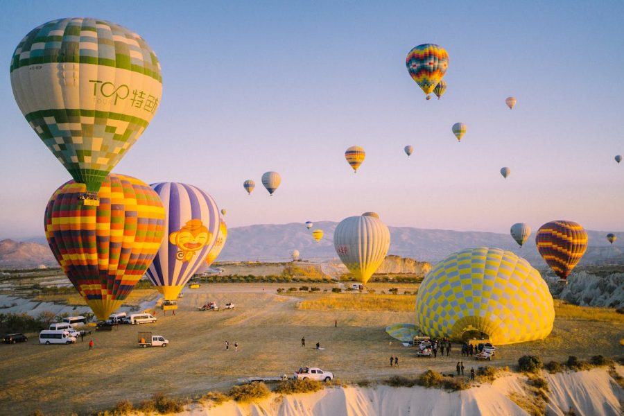 Hot Air Balloon Ride Over Luxor West Bank Tour