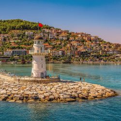 Alanya City Tour, Boat Trip & Cable Car with Transfer from Side in One Day