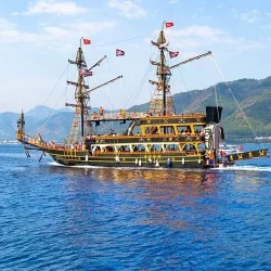 Antalya Pirate Boat Tour with Lunch & Transfer Antalya Pirate Boat Tour with Lunch and Roundtrip Transfer