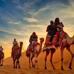 Dubai Frame Tour & Desert Safari with BBQ Dinner