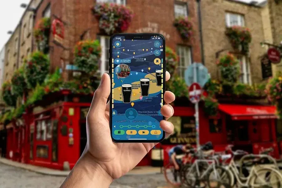 Dublin Self-Guided Walking Tour by Smartphone App