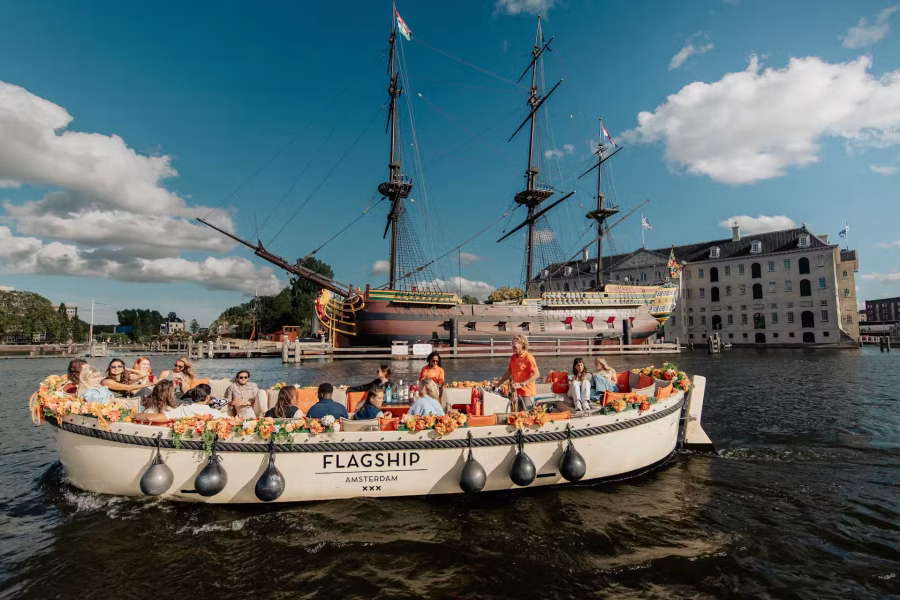 SAIL Amsterdam 2025 Luxury Open Boat Cruise