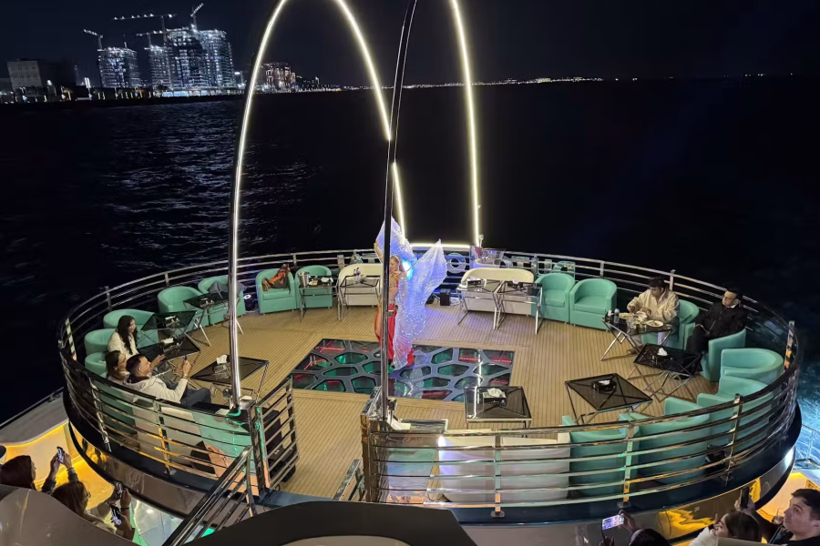 Dubai Lotus Mega Yacht Dinner Cruise Tickets