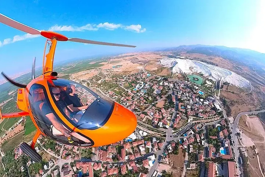 Gyrocopter Tour over Pamukkale & Hierapolis