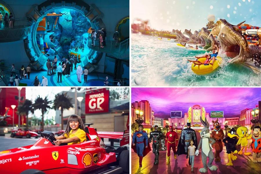 Yas Island Abu Dhabi 1 Day Any 2 Parks Ticket