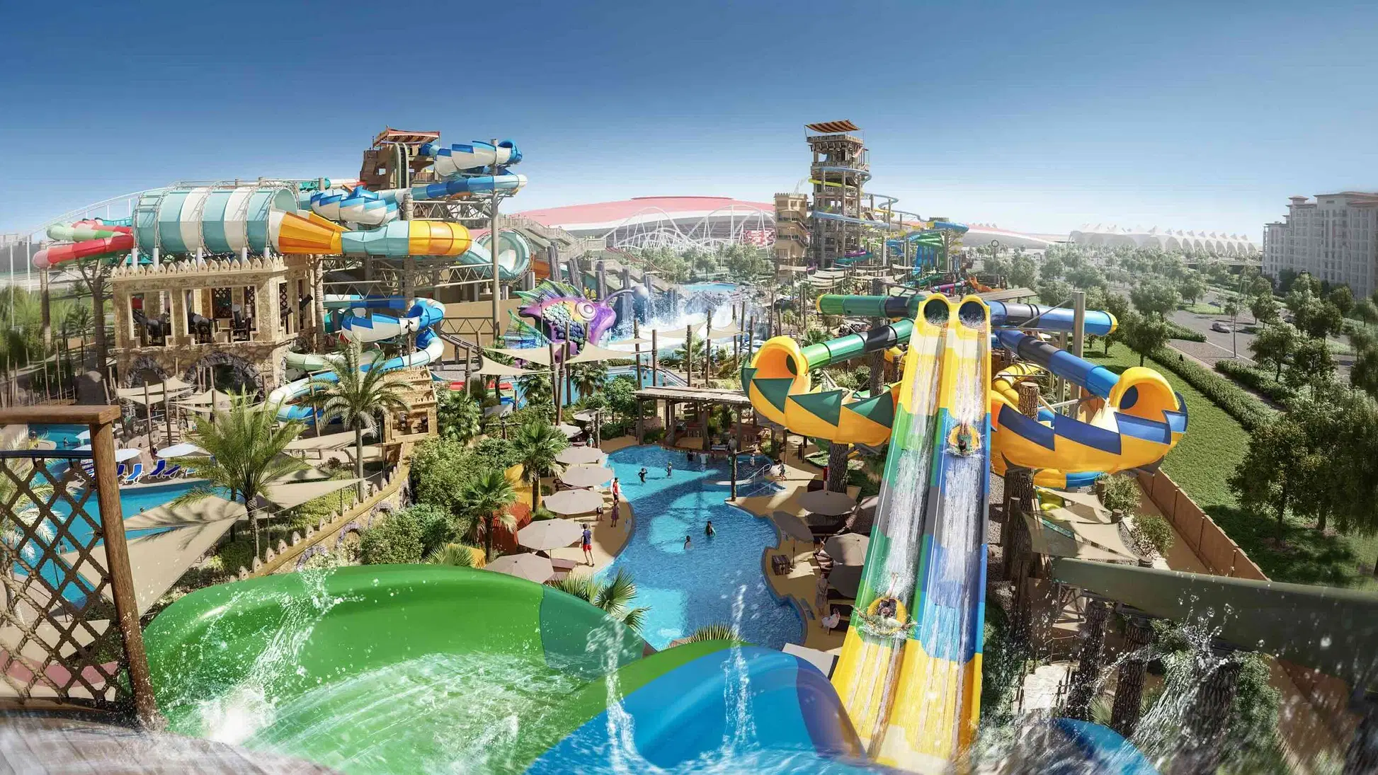 Yas Waterworld Abu Dhabi Entry Ticket