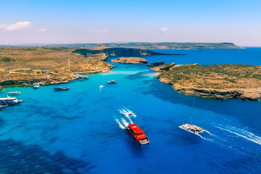 Gozo & Comino Cruise with Blue Lagoon Stop