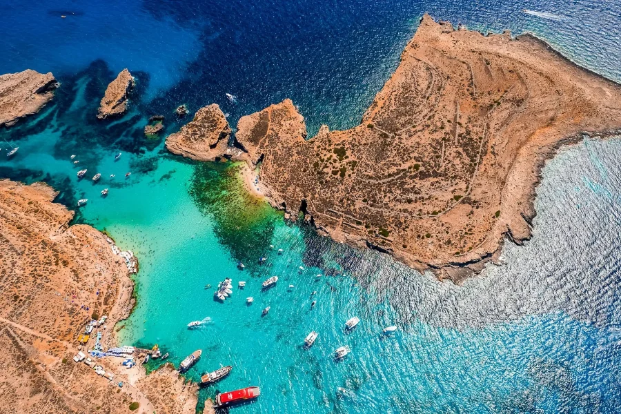 Gozo & Comino Cruise with Blue Lagoon Stop