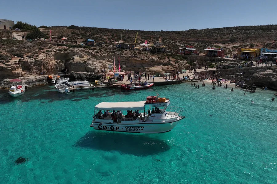 Ferry to Blue Lagoon from Marfa