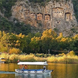 Marmaris Turtle Beach Boat Tour, Mud Bath & Thermal Pool Marmaris Turtle Beach Boat Tour