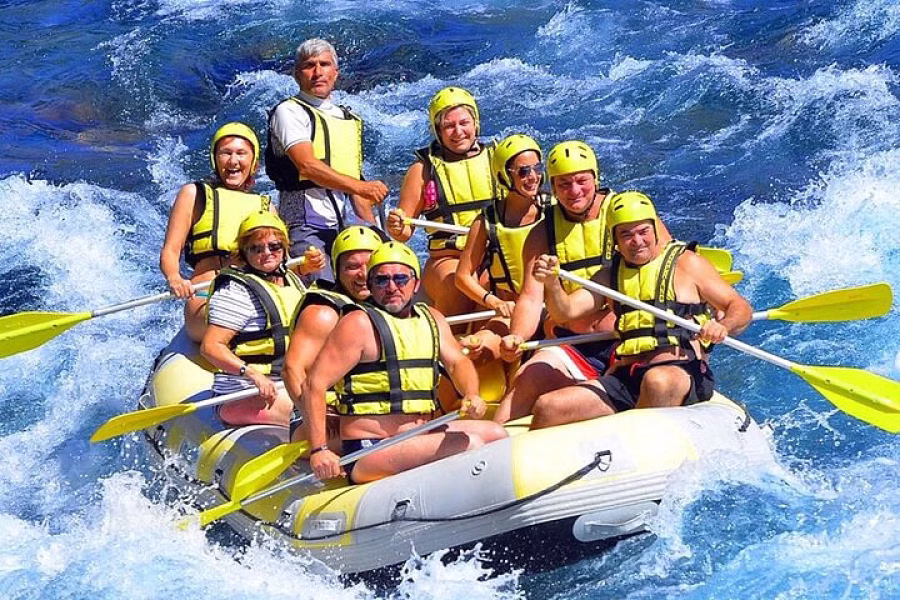 Rafting, Zipline, Jeep & Quad Safari from Alanya
