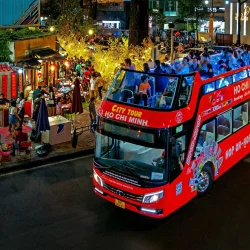 1 Round Ho Chi Minh City Open-Top Bus Tour