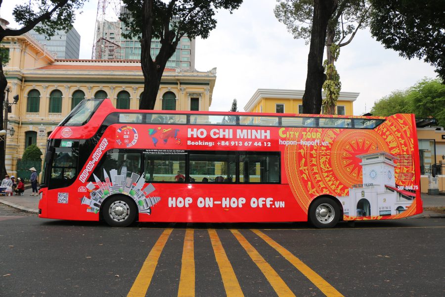 4-Hour Ho Chi Minh City Hop-On Hop-Off Bus Tour