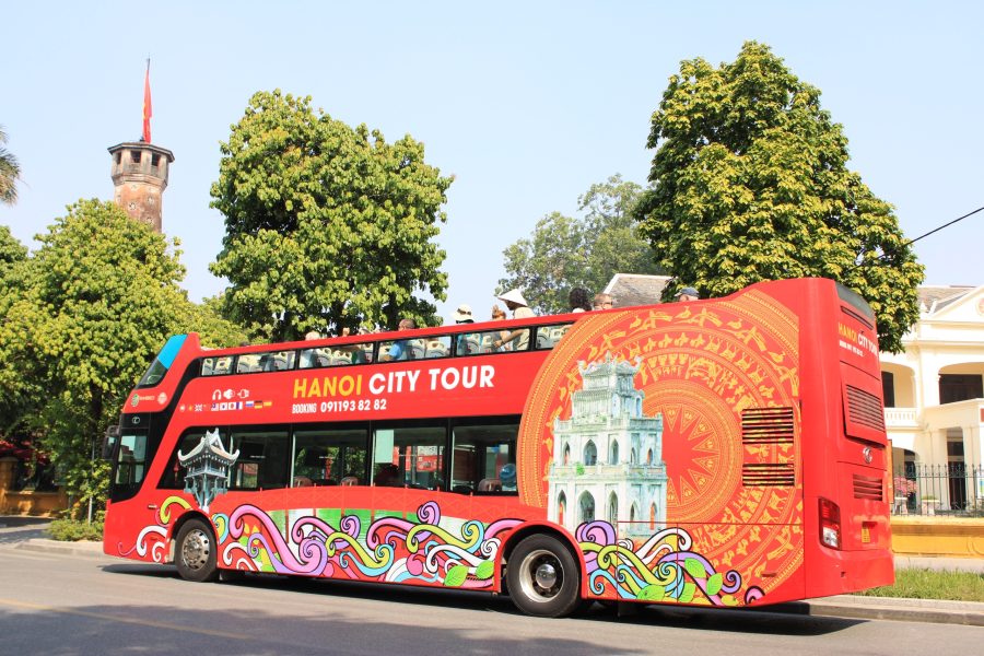4 Hours Hanoi City Hop-On Hop-Off Bus Tour