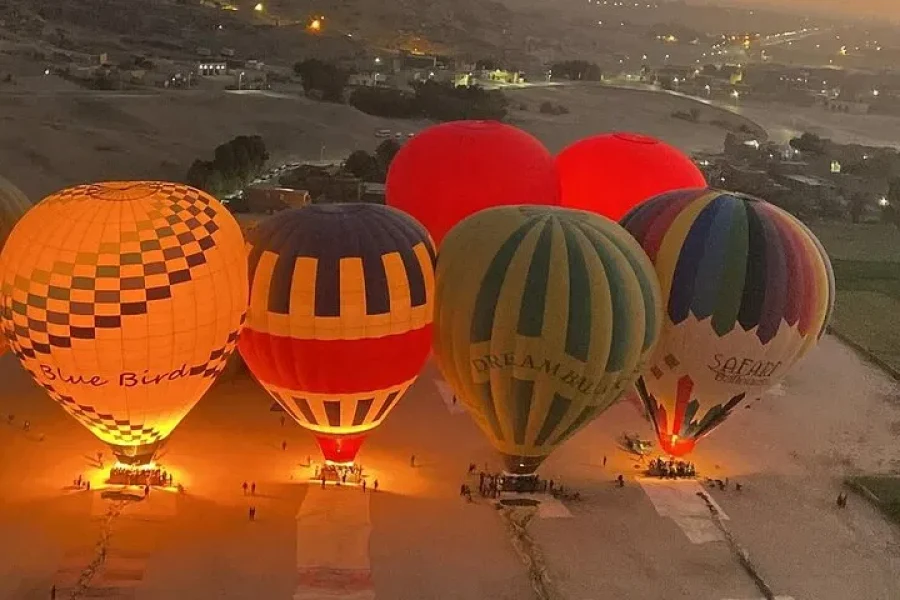 Luxor Hot Air Balloon Riding Adventure with Hotel Transfers