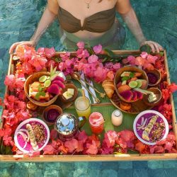 Ubud Floating Breakfast, Sacred Temples & Rice Terraces Tour