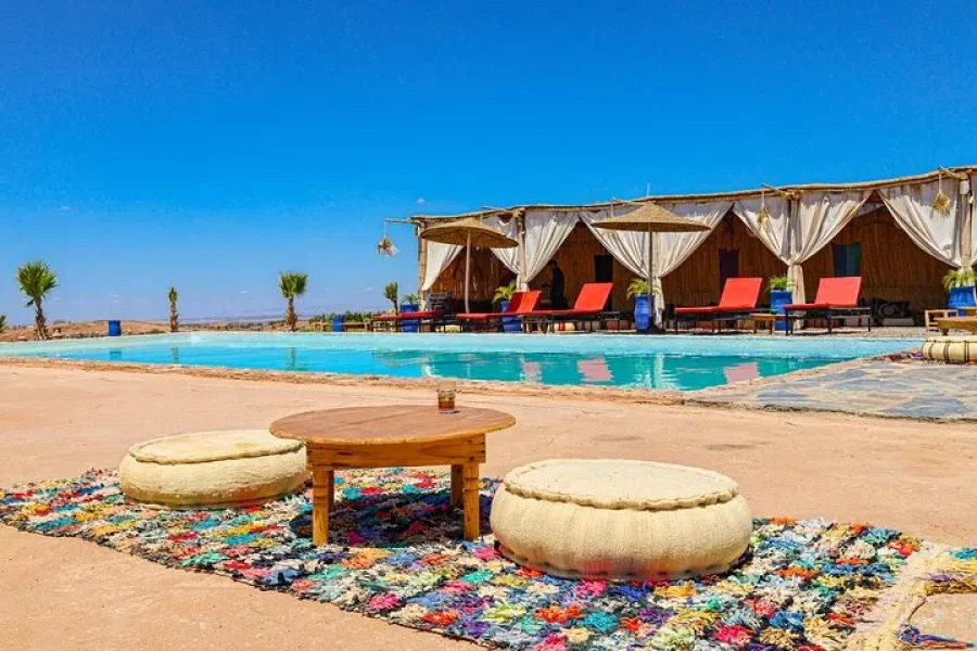 Agafay Desert Luxury Pool Day & Lunch Experience