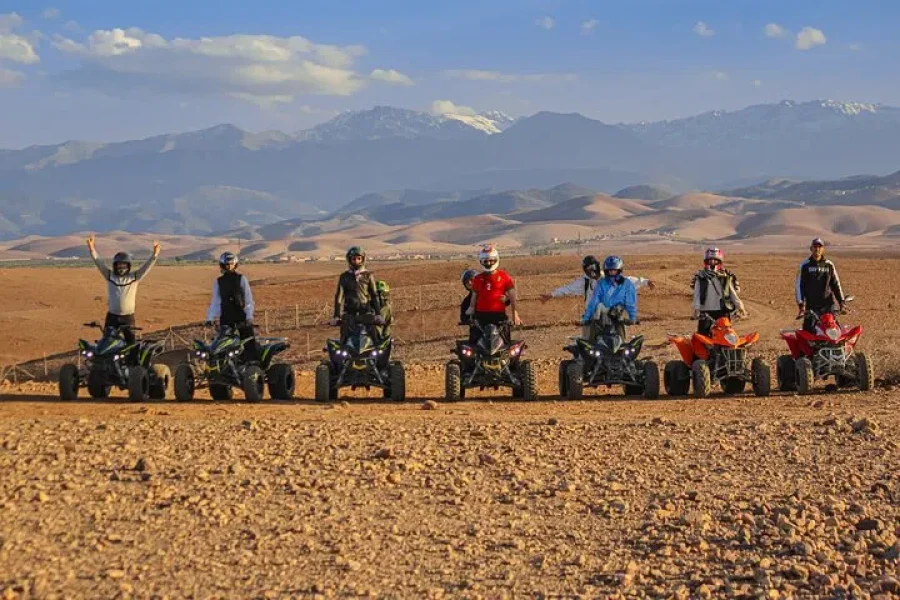 Agafay Desert Quad Ride, Dinner & Show from Marrakech